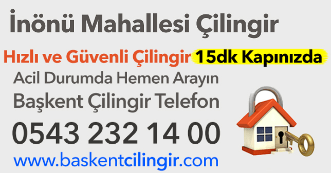 İnönü Mahallesi Çilingir